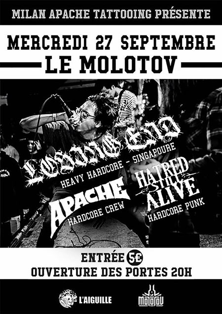 Losing End + Apache + Hatred Still Alive au Molotov le 27 septembre 2017 à Marseille (13)