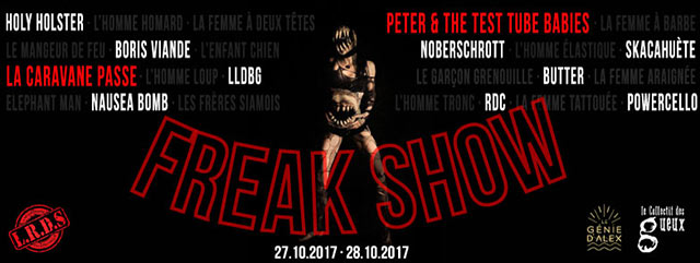 Freak Show au Génie d'Alex le 27 octobre 2017 à Paris (75)