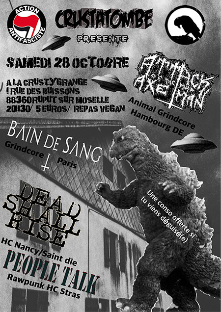 Concert à la Crustygrange le 28 octobre 2017 à Rupt-sur-Moselle (88)