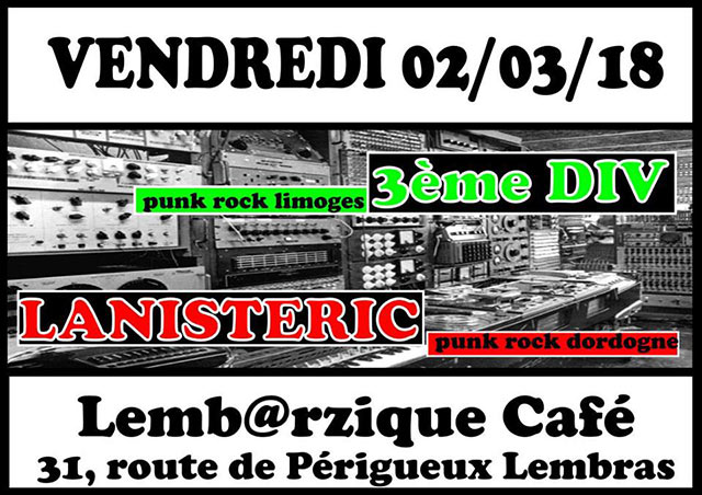 3ème DIV + Lanisteric au Lembarzique Café le 02 mars 2018 à Lembras (24)