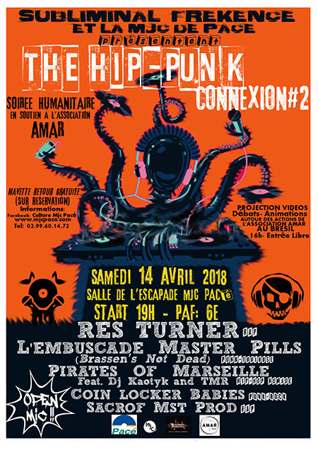 The Hip-Punk Connexion #2 le 14 avril 2018 à Pacé (35)
