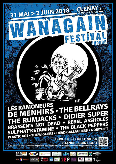 Wanagain Festival à l'Espace Loisirs le 01 juin 2018 à Clénay (21)