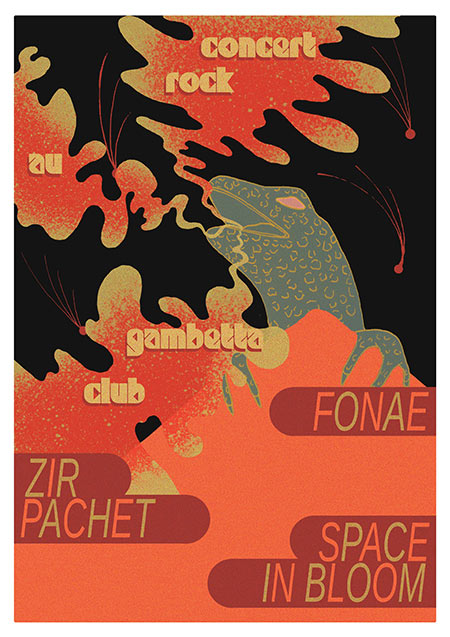 FONAE + ZIR PACHET + SPACE IN BLOOM le 14 juin 2018 à Paris (75)