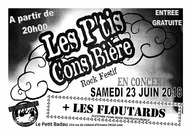 Concert au Petit Badau le 23 juin 2018 à Loos (59)