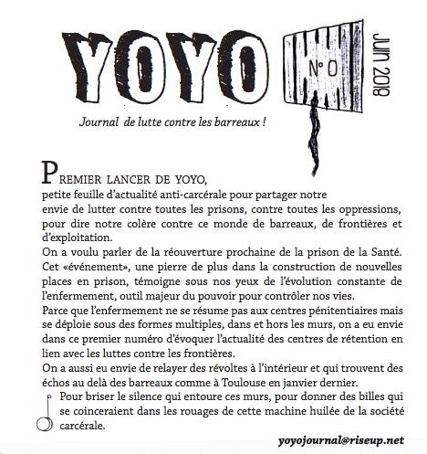 Apéro-Présentation de YOYO au Rémouleur le 09 novembre 2018 à Bagnolet (93)