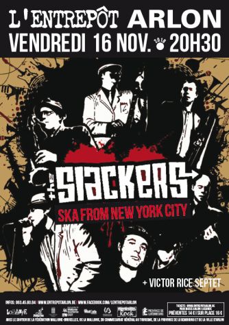 The Slackers : Ska from New York City le 16 novembre 2018 à Arlon (BE)