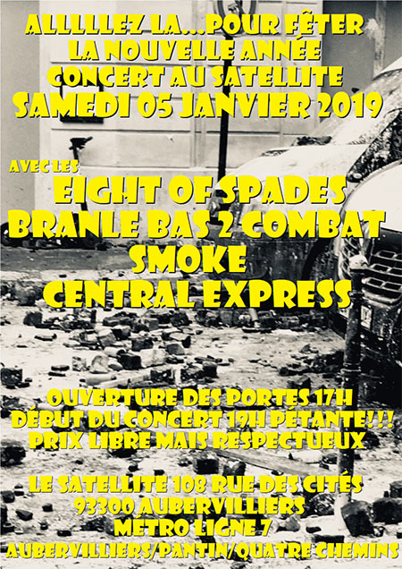 La nouvelle année au Satellite le 05 janvier 2019 à Aubervilliers (93)