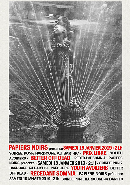 Youth Avoiders + Betteroffdead + Recedant Somnia au Bar'Hic le 19 janvier 2019 à Rennes (35)