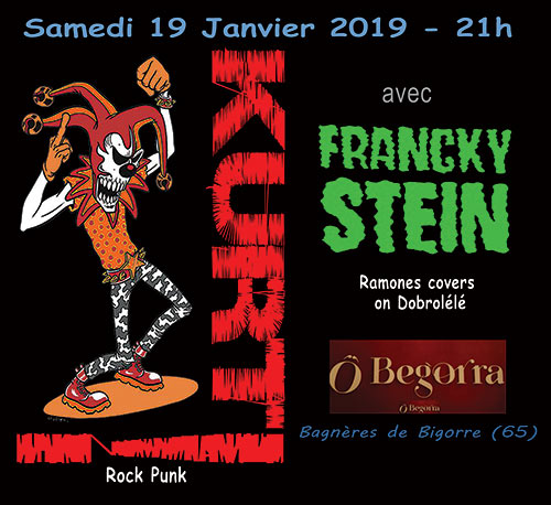 Francky STEIN - KURT! @ Ô Begorra le 19 janvier 2019 à Bagnères-de-Bigorre (65)