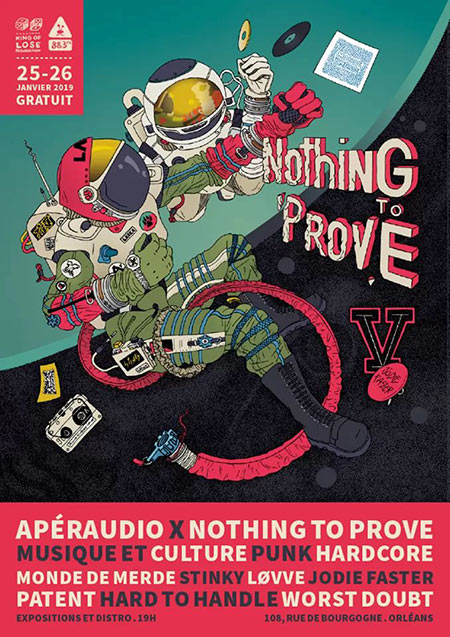 Aperaudio x Nothing To Prove #5 au 108 le 25 janvier 2019 à Orléans (45)