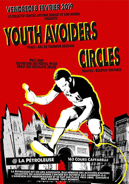 Youth Avoiders + Circles + Uraño à la Pétroleuse le 08 février 2019 à Caen (14)