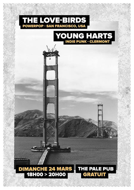 The Love-Birds + Young Harts @ The Pale le 24 mars 2019 à Tours (37)