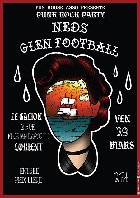 Neds et Glen Football @ Le Galion le 29 mars 2019 à Lorient (56)