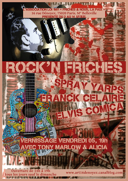 Rock'n Friches le 05 avril 2019 à Paris (75)