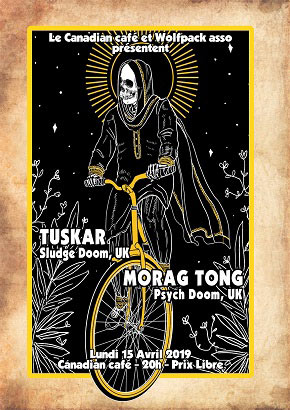 Tuskar + Mora Tong le 15 avril 2019 à Tours (37)
