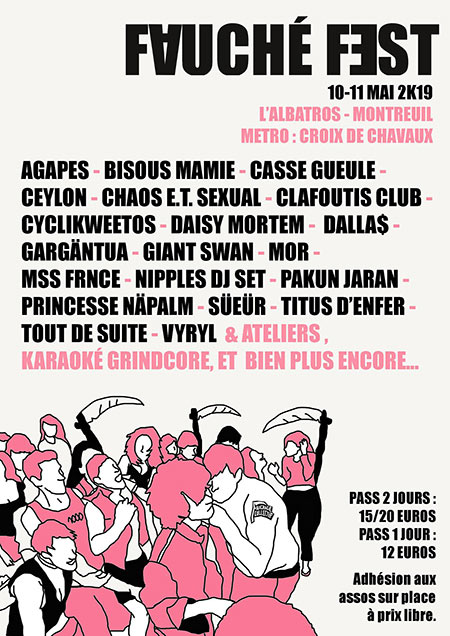 Fauché Fest - l'Albatros le 10 mai 2019 à Montreuil (93)