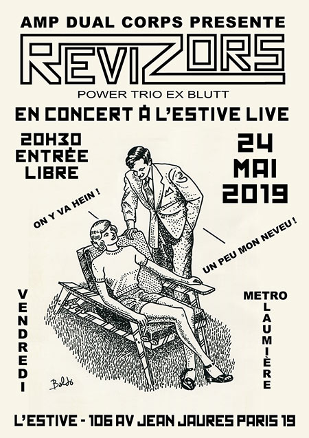 Revizors en concert à l'Estive le 24 mai 2019 à Paris (75)