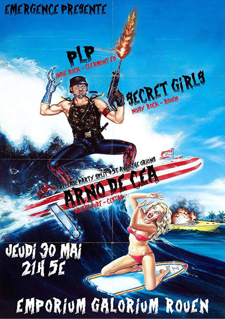 Arno De Cea + PLP + Secret Girls à l'Emporium Galorium le 30 mai 2019 à Rouen (76)