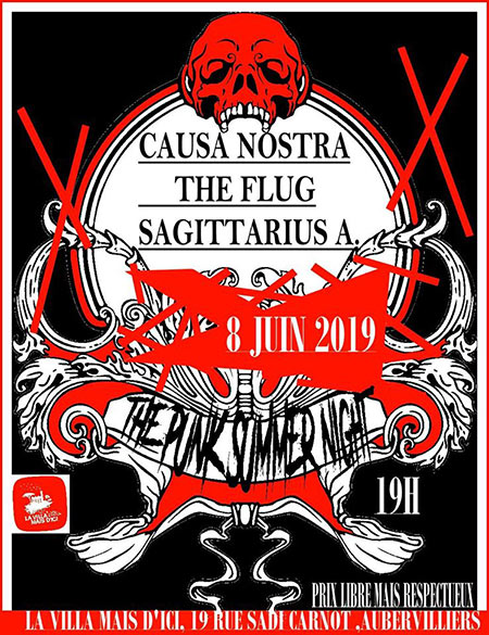 The Punk Summer Night le 08 juin 2019 à Aubervilliers (93)