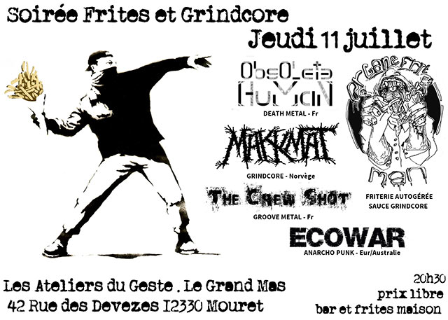 Ecowar + Makkmat + Organes Frits Man + Obsolete Human + ... le 11 juillet 2019 à Mouret (12)