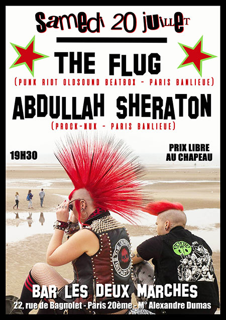 THE FLUG + ABDULLAH SHERATON le 20 juillet 2019 à Paris (75)