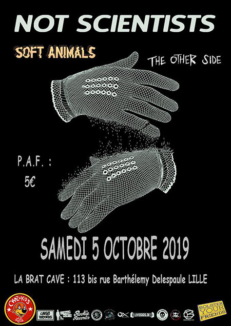 Concert Punk à la Brat Cave le 05 octobre 2019 à Lille (59)