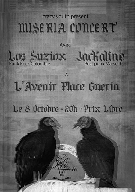 Los Suxios + Jackaline à l'Avenir le 08 octobre 2019 à Brest (29)