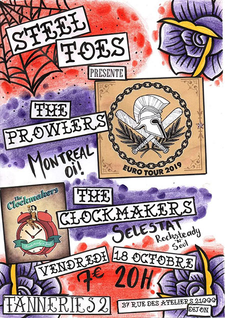 The Prowlers + The Clockmakers aux Tanneries le 18 octobre 2019 à Dijon (21)