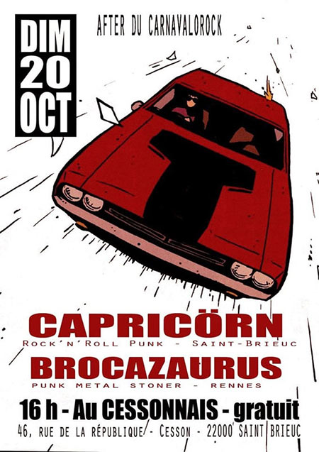 Capricörn + Brocazaurus au Cessonnais le 20 octobre 2019 à Saint-Brieuc (22)
