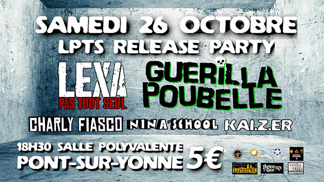 Lexa Pas Tout Seul release album le 26 octobre 2019 à Pont-sur-Yonne (89)