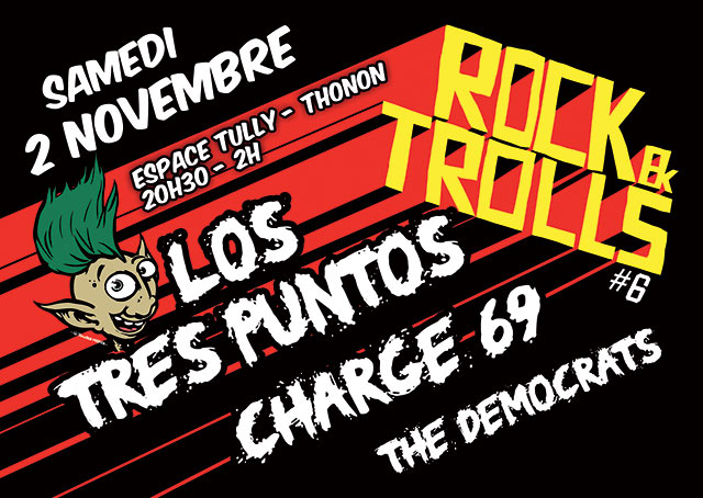ROCK & TROLLS #6 le 02 novembre 2019 à Thonon-les-Bains (74)