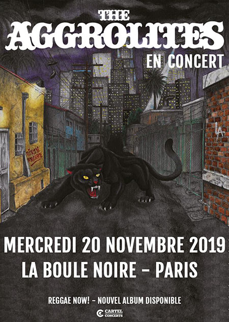 The Aggrolites à la Boule Noire le 20 novembre 2019 à Paris (75)
