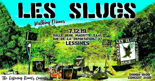 Les Slugs à la salle René Magritte le 07 décembre 2019 à Lessines (BE)