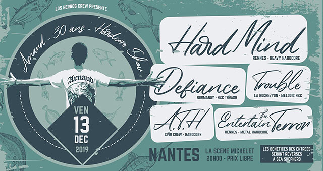 LHC Hardcore Show à la Scène Michelet le 13 décembre 2019 à Nantes (44)