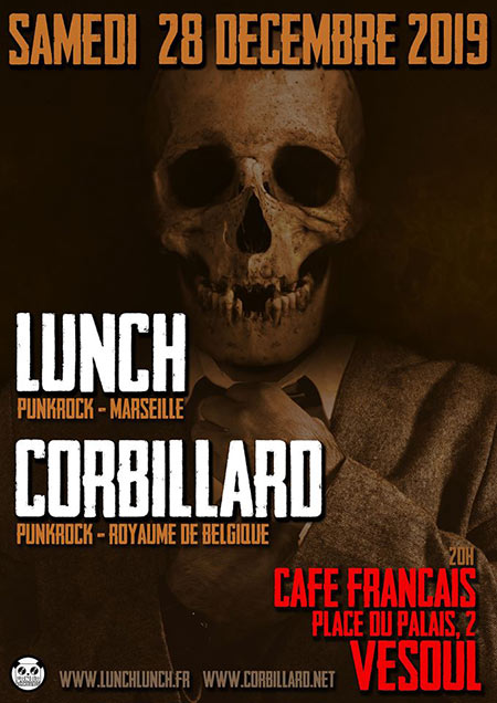 Lunch + Corbillard au Café Français le 28 décembre 2019 à Vesoul (70)