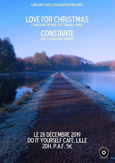 Love For Christmas + Constante au Do It Yourself Café le 28 décembre 2019 à Lille (59)