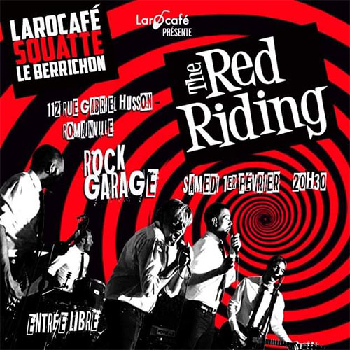 The Red Riding au Berrichon le 01 février 2020 à Romainville (93)