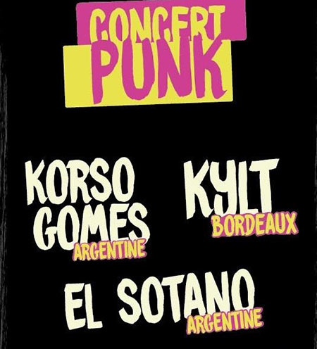Punk Rock show le 01 février 2020 à La Douze (24)