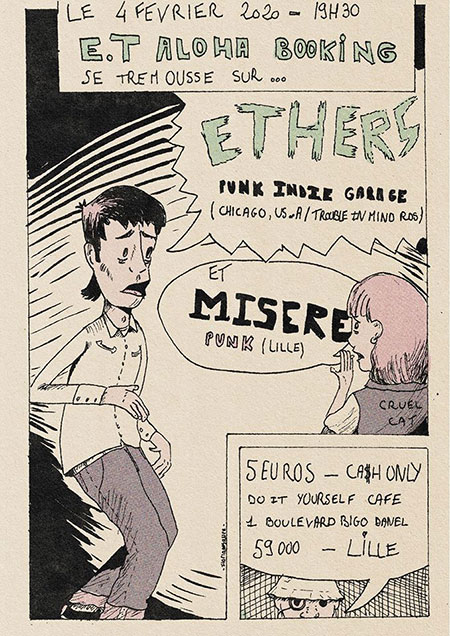 Ethers + Misere au Do It Yourself Café le 04 février 2020 à Lille (59)