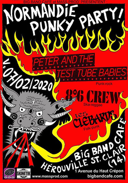 Normandie Punky Party au Big Band Café le 07 février 2020 à Hérouville-Saint-Clair (14)