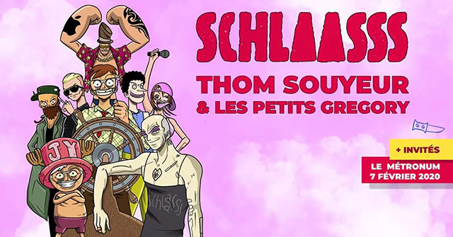 Schlaasss + Thom Souyeur et les Petits Gregory au Metronum le 07 février 2020 à Toulouse (31)