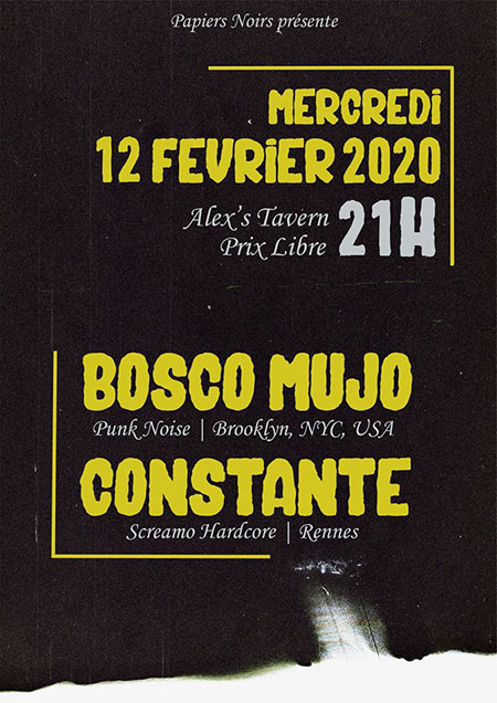 Bosco Mujo (USA), Constante le 12 février 2020 à Rennes (35)