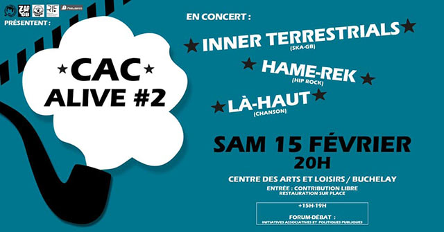 CAC'Alive #2 au Centre des Arts et Loisirs le 15 février 2020 à Buchelay (78)