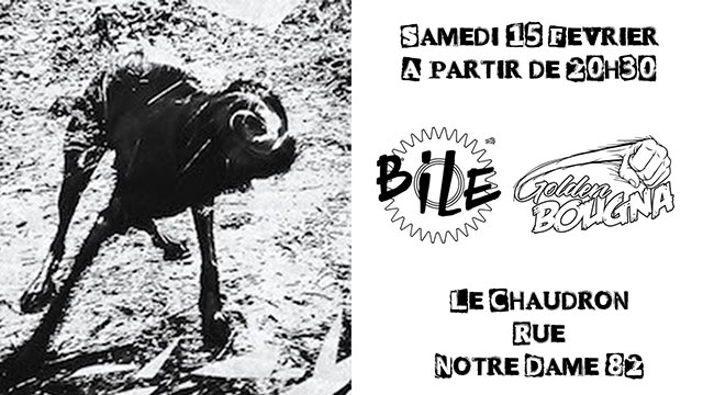 Golden Bougna + Bile au Chaudron le 15 février 2020 à Namur (BE)