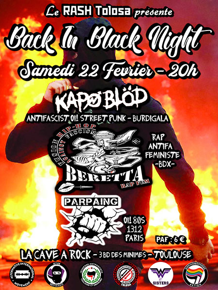 Kapo Blöd / Beretta / Parpaing le 22 février 2020 à Toulouse (31)