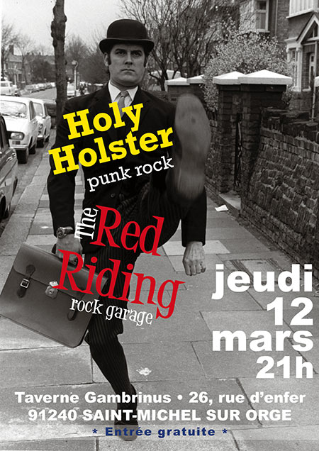 Holy Holster & The Red Riding au Gambrinus le 12 mars 2020 à Saint-Michel-sur-Orge (91)