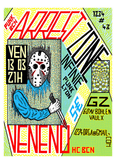 Veneno + Zone Infinie + Ayatollah à Grrrnd Zero le 13 mars 2020 à Vaulx-en-Velin (69)
