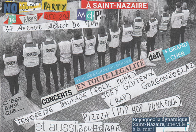NO COPS PARTY le 14 mars 2020 à Saint-Nazaire (44)