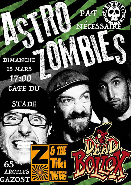 Concert au Café du Stade le 15 mars 2020 à Argelès-Gazost (65)