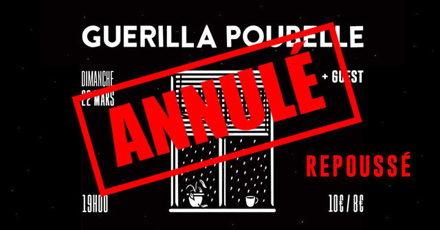 Guerilla Poubelle à l'Antonnoir le 22 mars 2020 à Besançon (25)